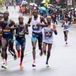 In the 2023 Boston Marathon, Eliud Kipchoge finished in sixth place.